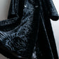 "EMPORIO ARMANI"  Dimensional wave pattern velour like chester coat