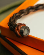 “HERMÈS” 00’s-10’s Crin de cheval horsehair bracelet