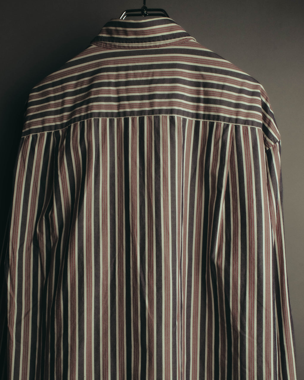 "GUCCI" 90's-00's Striped cotton button-down shirt