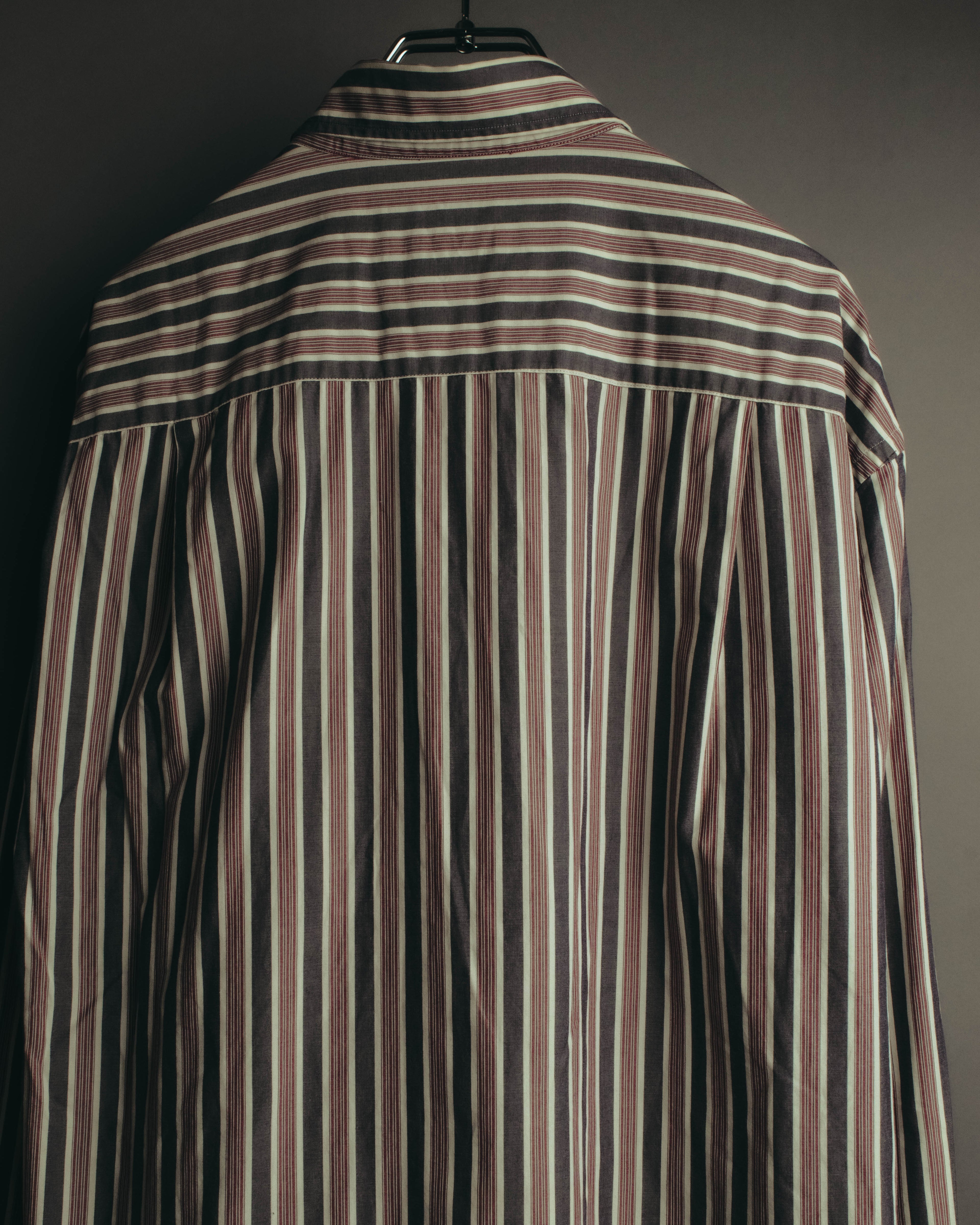 "GUCCI" 90's-00's Striped cotton button-down shirt