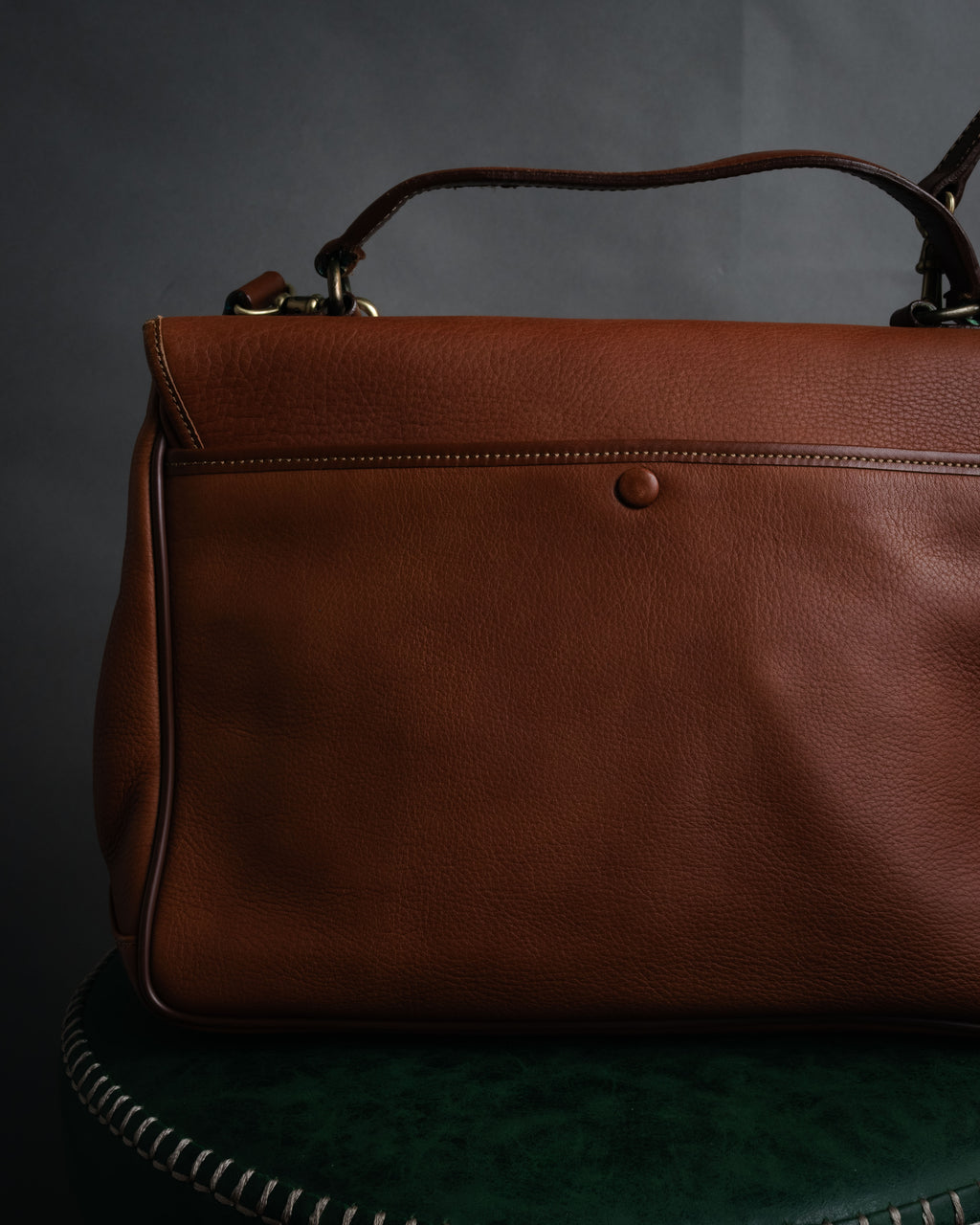 “Burberrys” 80’s-90’s Heritage leather bag