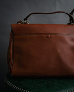 “Burberrys” 80’s-90’s Heritage leather bag