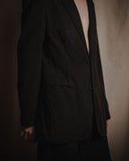 "Maison Martin Margiela" 2008AW garment-dyed tailored jacket