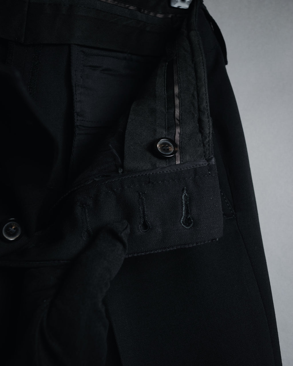 "GUCCI" 00’s stretch wool tailored slacks