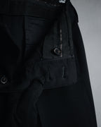 "GUCCI" 00’s stretch wool tailored slacks