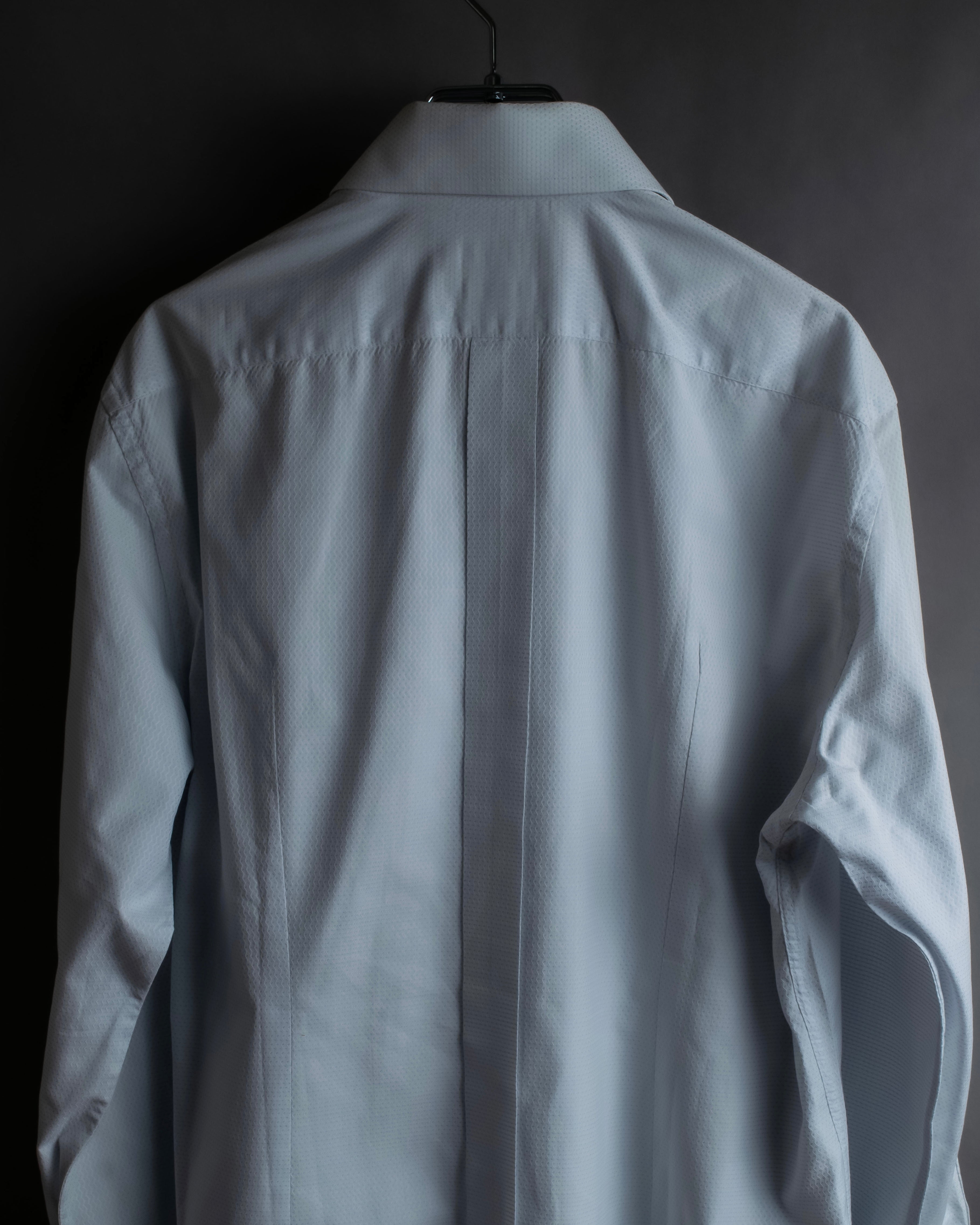 "Dolce & Gabbana" Geometric print slim fit shirt