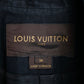 "LOUIS VUITTON" Metal button detailing belted trench coat