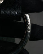 "GUCCI" 90’s-00’s Horsebit buckle leather belt