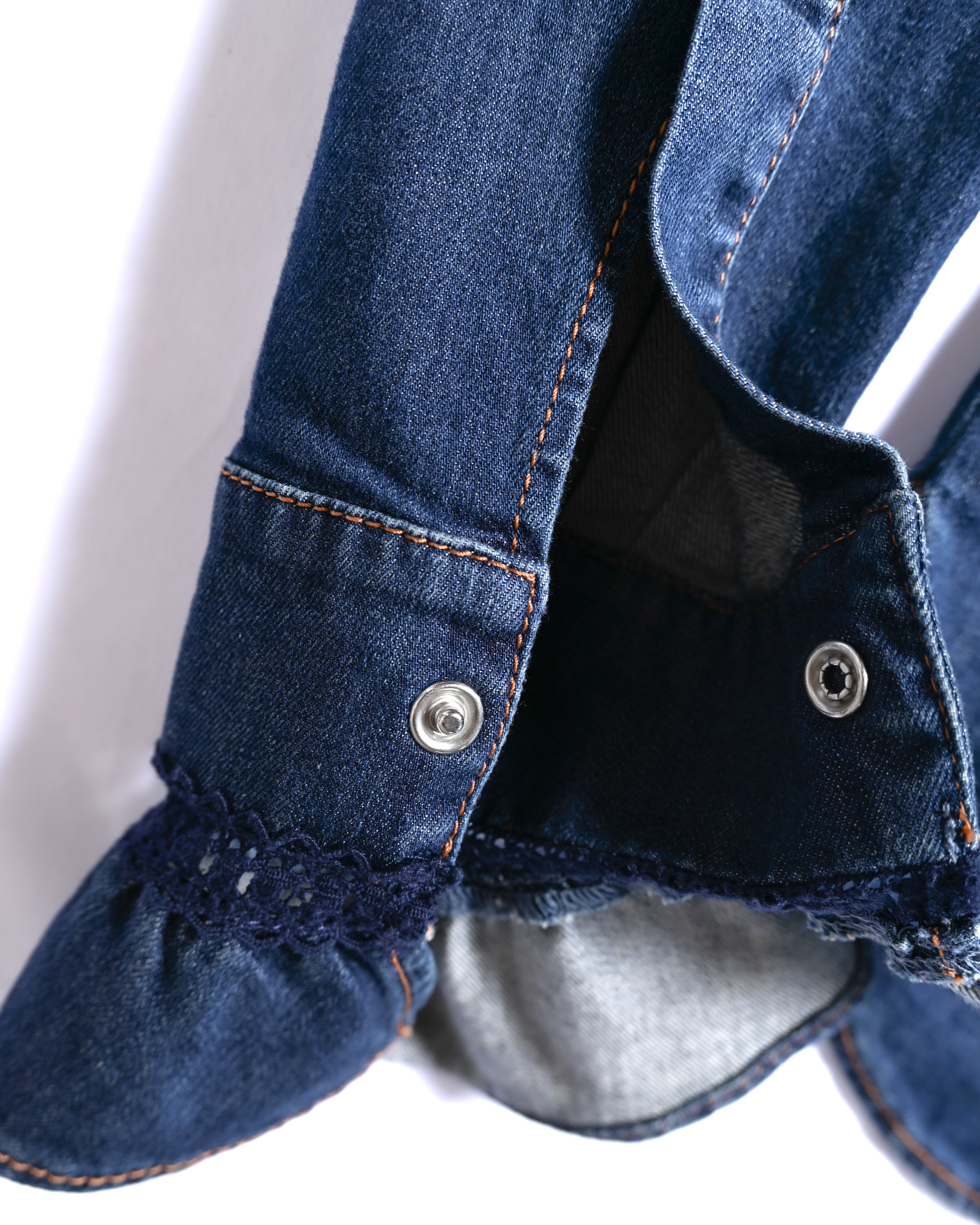 Stella McCartney/ Frill Designed Denim Shirt