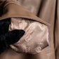 "LOEWE"  Camel brown leather tailored jacket