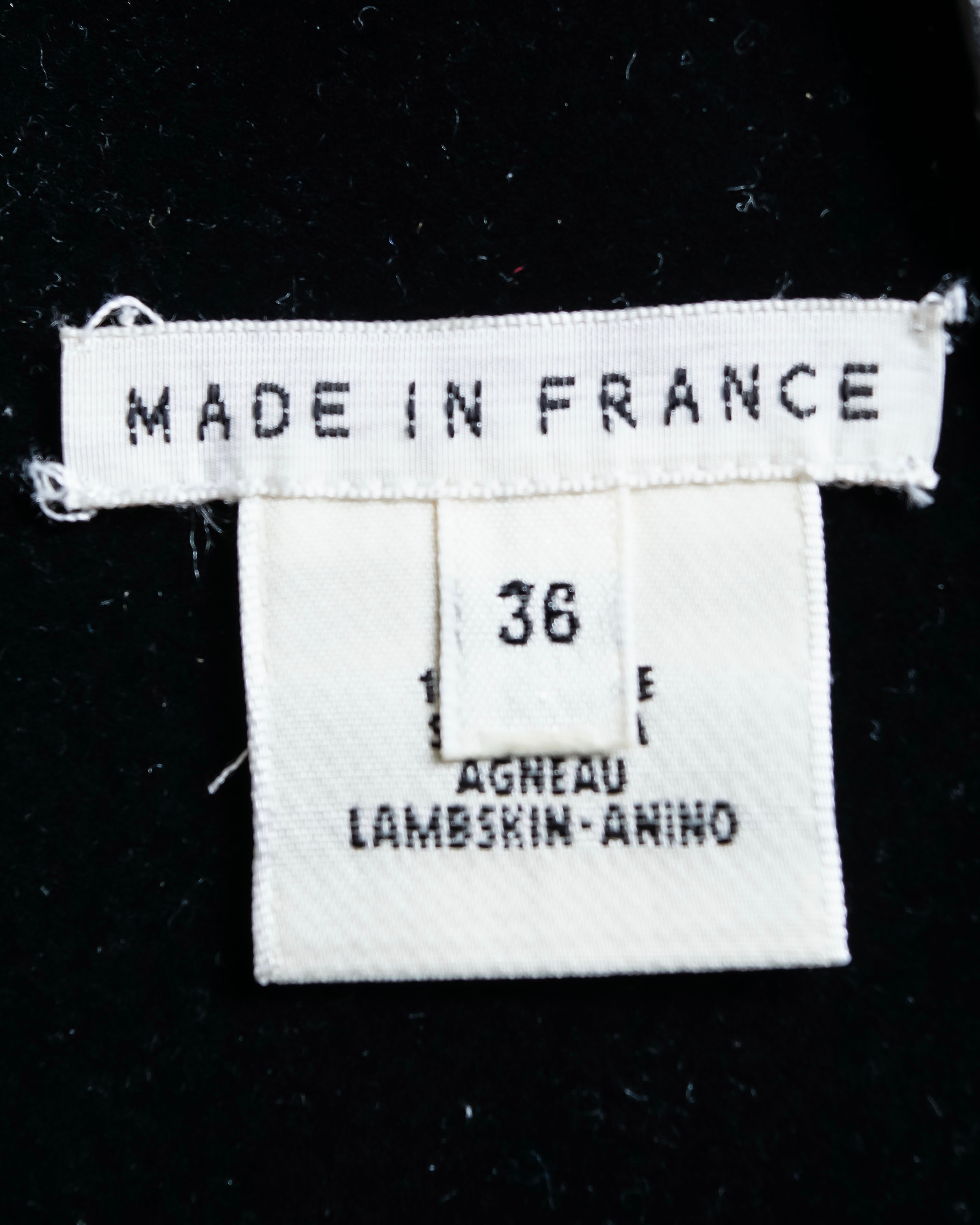 "HERMES" Silk cloth docking leather waist mark belt