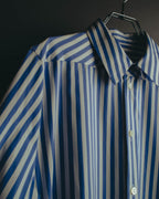 “JIL SANDER” 2018-2023 oversized striped cotton shirt dress