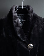 -SPECIAL- “VALENTINO” 1988–1992 SAGA Mink Shawl Collar Coat