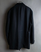 "Vintage shawl collar smoking jacket"