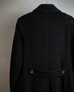 "Max Mara" Stitch design draping chester coat