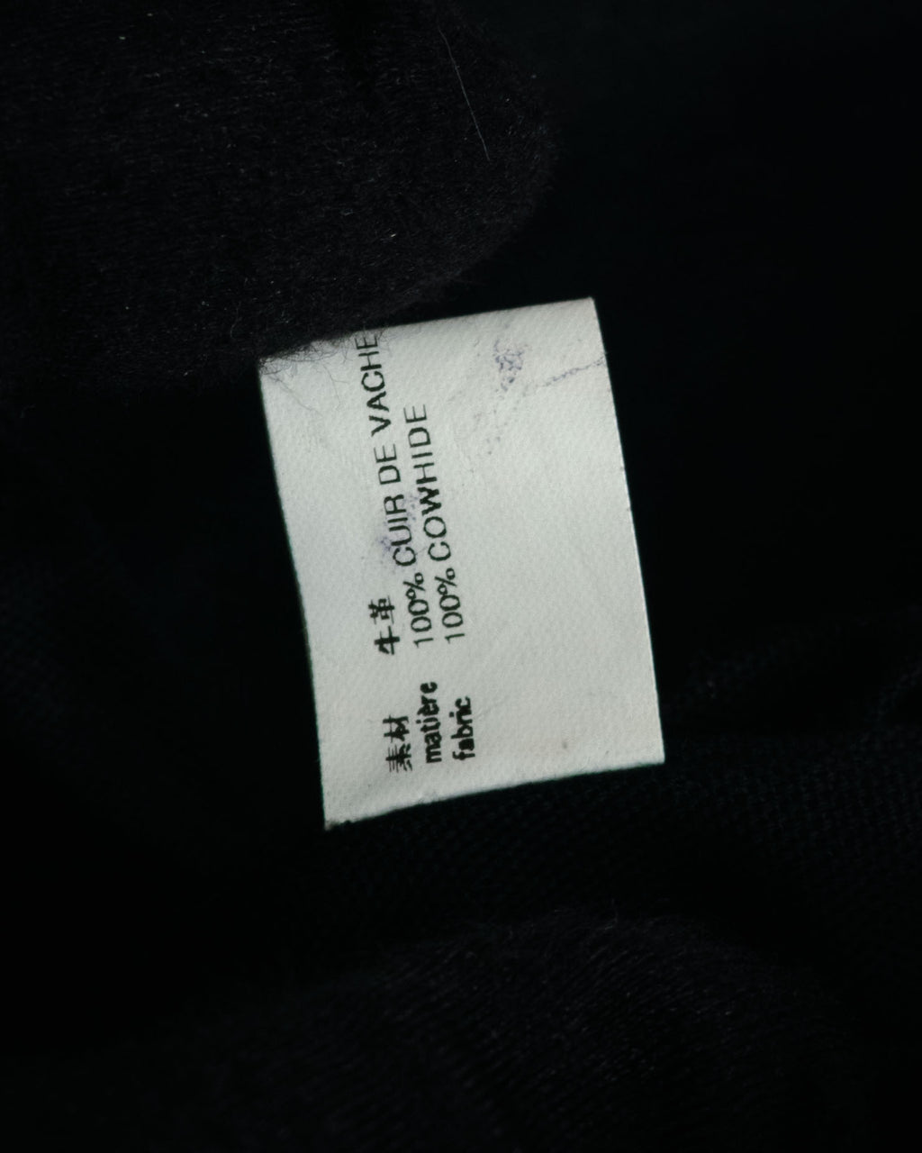 “JUNYA WATANABE COMME des GARÇONS” 2010’s Houndstooth embossed leather doctor bag