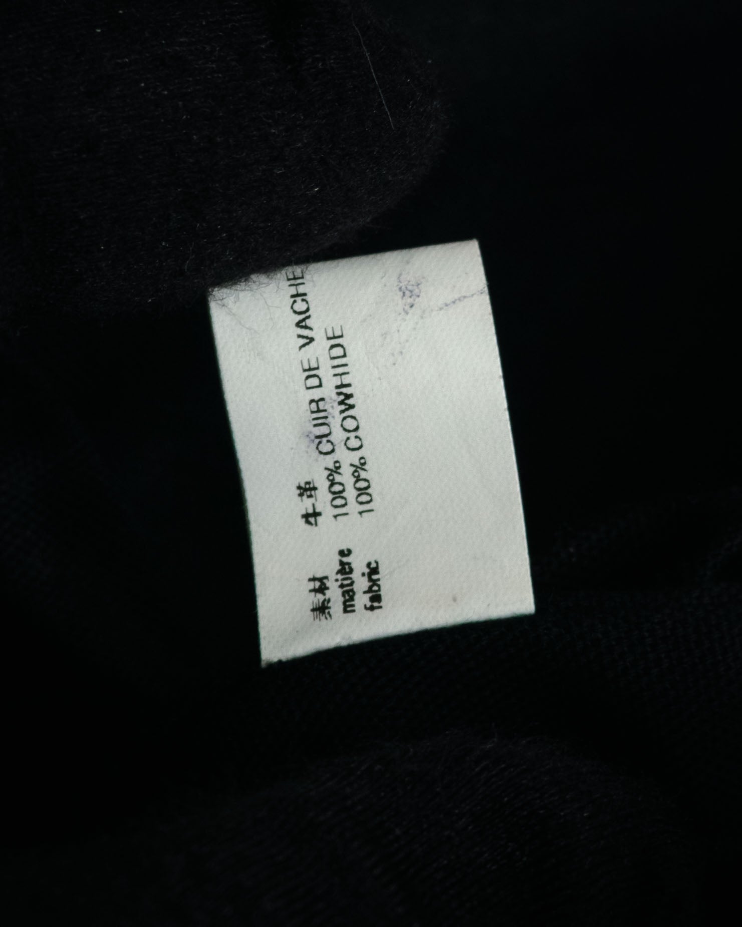 “JUNYA WATANABE COMME des GARÇONS” 2010’s Houndstooth embossed leather doctor bag