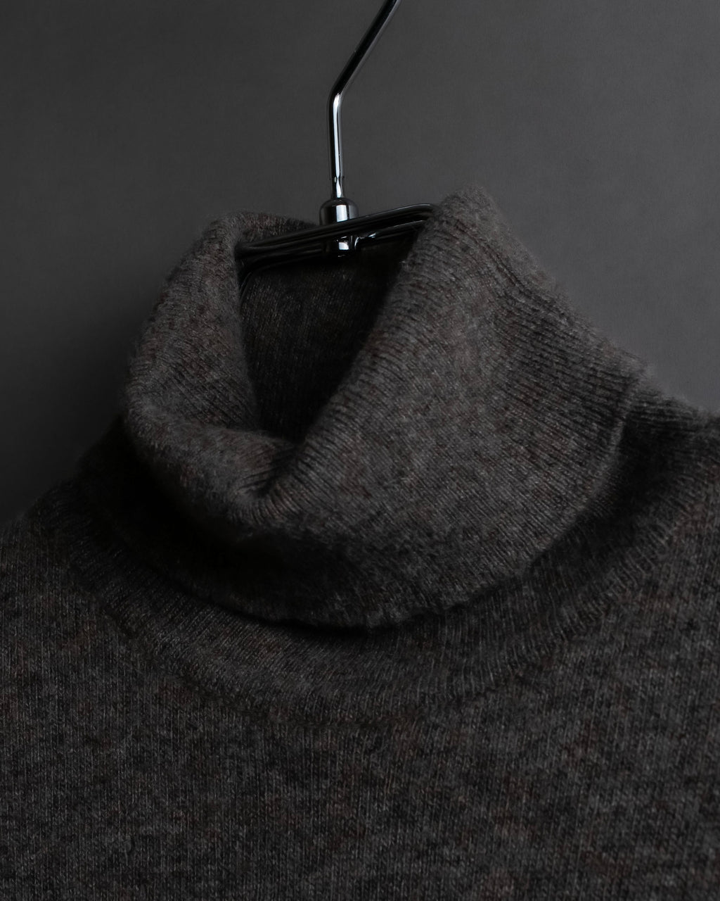 "HERMES" Margiela period cashmere high neck knit pullover