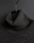 "HERMES" Margiela period cashmere high neck knit pullover