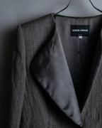 "GIORGIO ARMANI" Drawstring tailored jacket