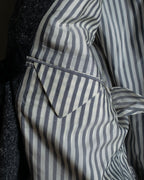 "THOM BROWNE" 3-button napped tweed tailored jacket