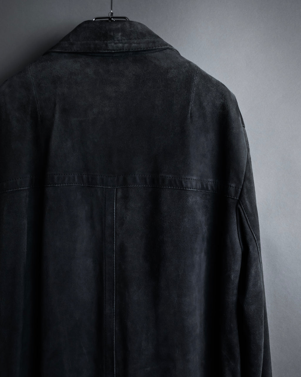 -SPECIAL- "GUCCI" 1998's-01's Tom Ford period beautiful faded suede long coat