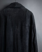 -SPECIAL- "GUCCI" 1998's-01's Tom Ford period beautiful faded suede long coat