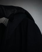 –SPECIAL– “Christian Dior” 80’s-90’s Angora blend sailor collar A-line coat