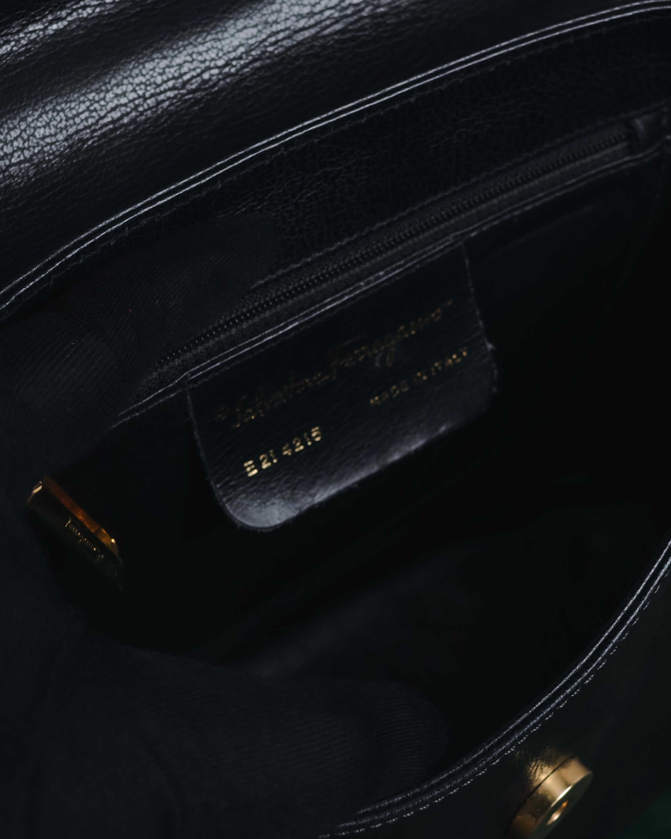 "Salvatore Ferragamo" Mid 90’s archival envelope flap top-handle bag