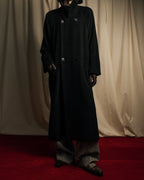 -SPECIAL- "YVES SAINT LAURENT"
80's-90's Raglan sleeves 100% angora stand collar coat