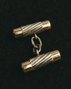 “Tiffany & Co.” 80’s-90’s Twisted bi-color chain cufflinks