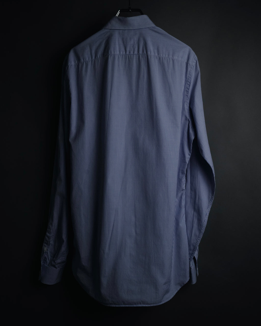 "PRADA" 2014 Micro check modern dress shirt