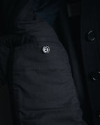 –SPECIAL– "Martin Margiela" 00’s rib knit collar wool cashmere jacket