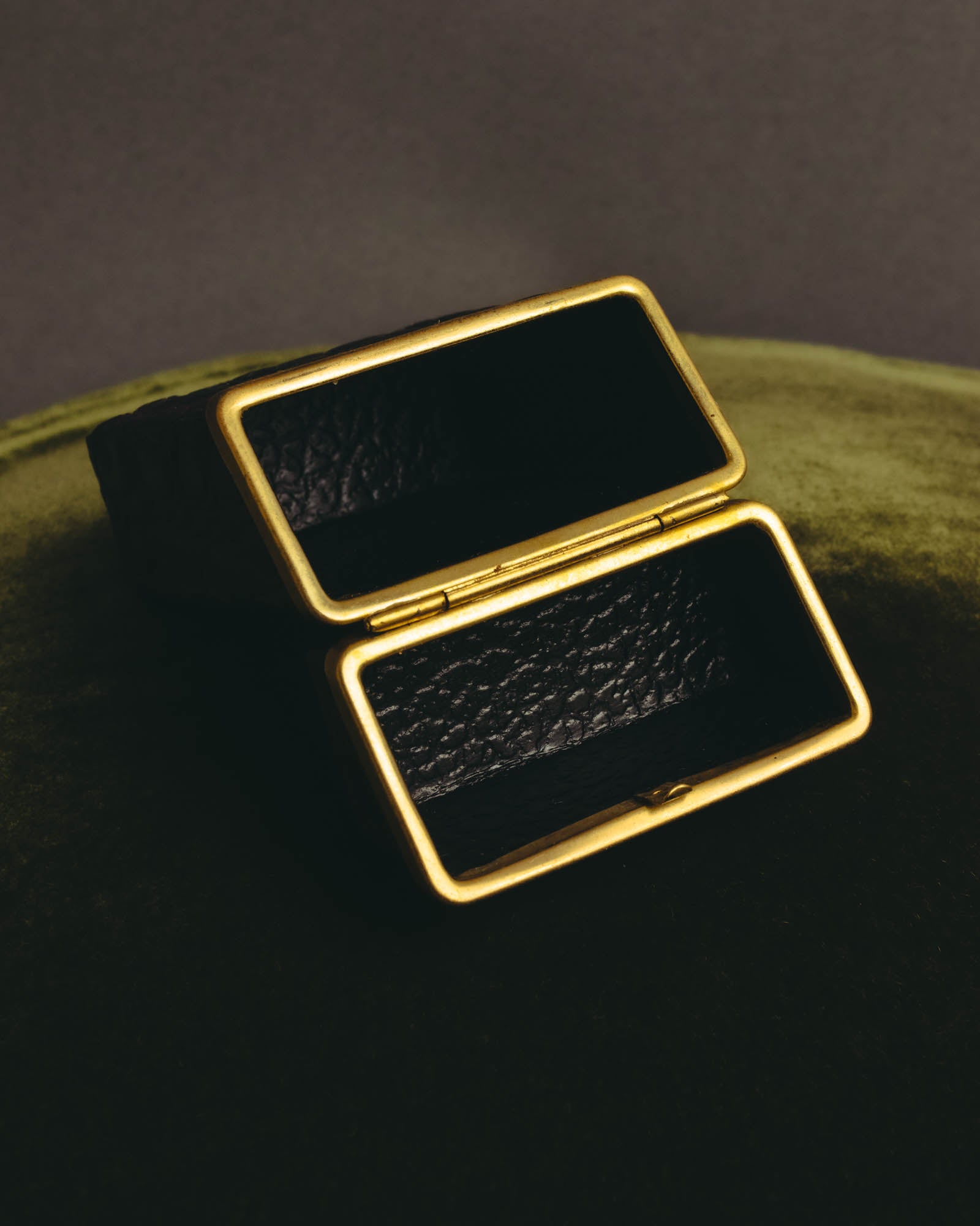"Christian Dior" 70's-80's Croc embossed cigarette case set