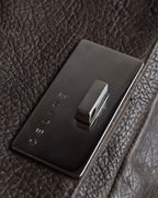 "CELINE" Softly structured leather city bag