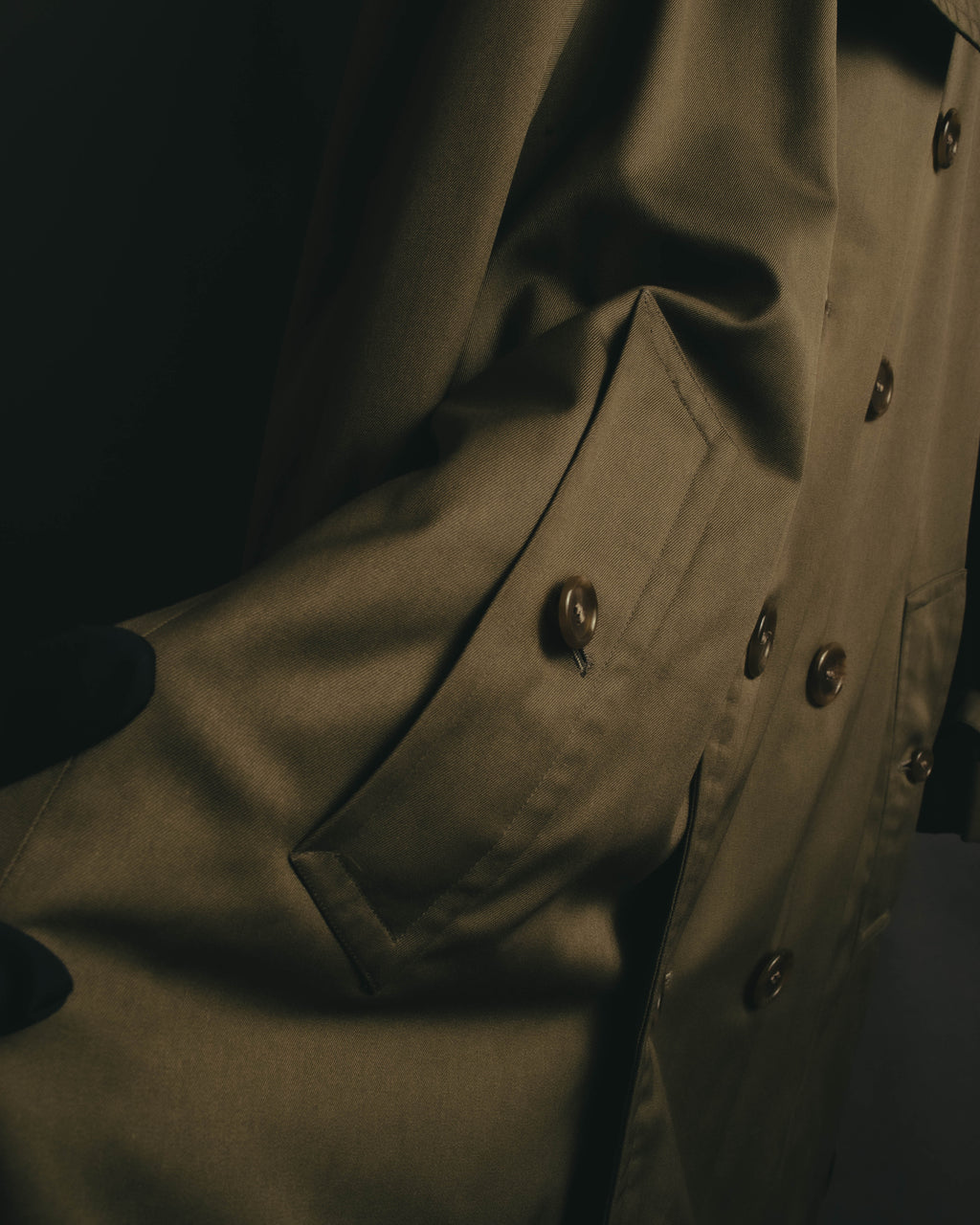 “Burberrys” 80’s Heritage check long trench coat