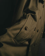 “Burberrys” 80’s Heritage check long trench coat
