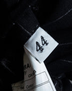 "Dolce & Gabbana" Collar switching design pinstripe pattern tailored jacket