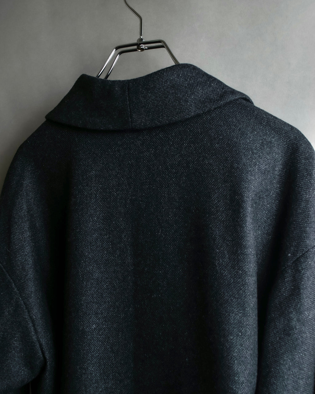 "ETRO" Shawl collar belted mid-length coat