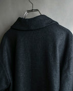 "ETRO" Shawl collar belted mid-length coat