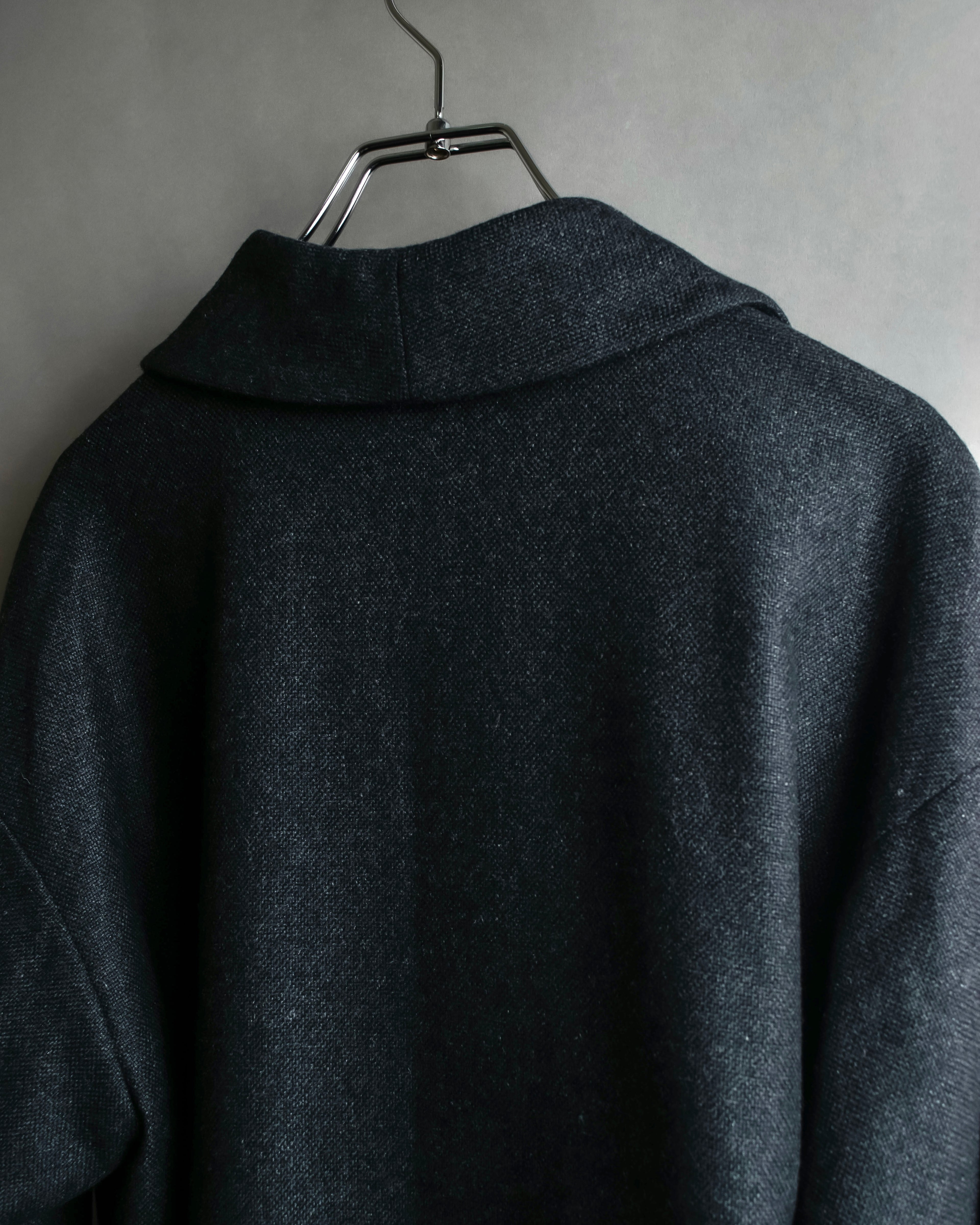 "ETRO" Shawl collar belted mid-length coat