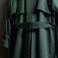 "BURBERRYS" Military detail oversized belted trench coat