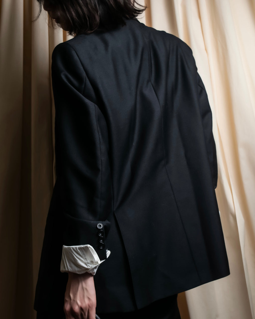 "BURBERRYS" Mohair mix classical tailored three-piece suit