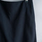 "HERMES" Button detailed flared midi skirt