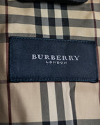 "BURBERRY" Cashmere blend stand-up collar short length blouson