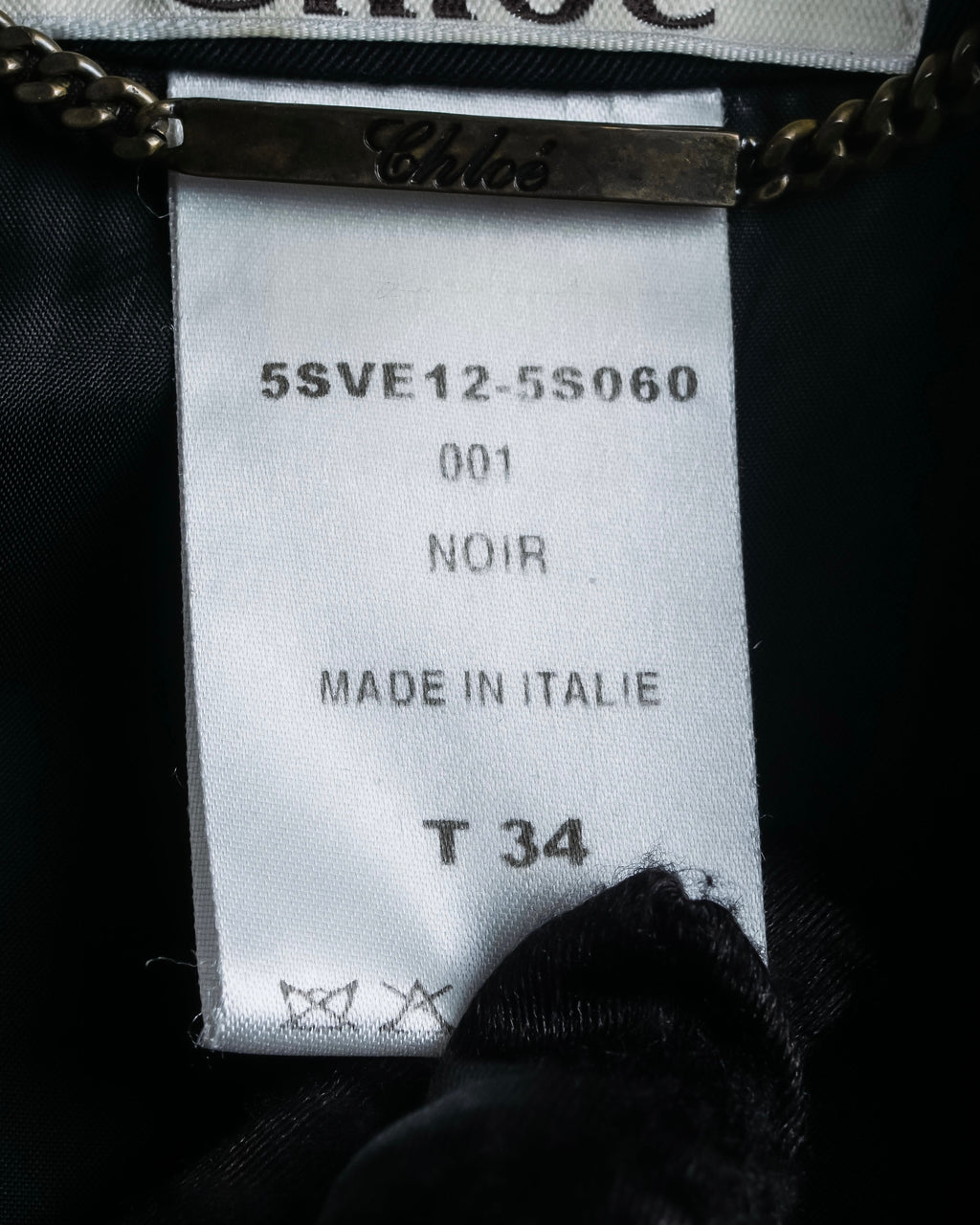 "Chloe" Oversized wool matte black set up