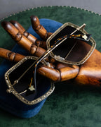 "GUCCI" Glitter design octagonal frame sunglasses