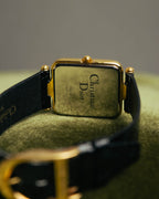 -SPECIAL- "Christian Dior" 90's Classic square quartz watch with Roman dial