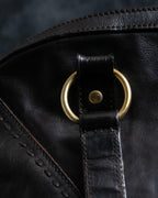 "YVES SAINT LAURENT" Muse to series metal design one handle bag