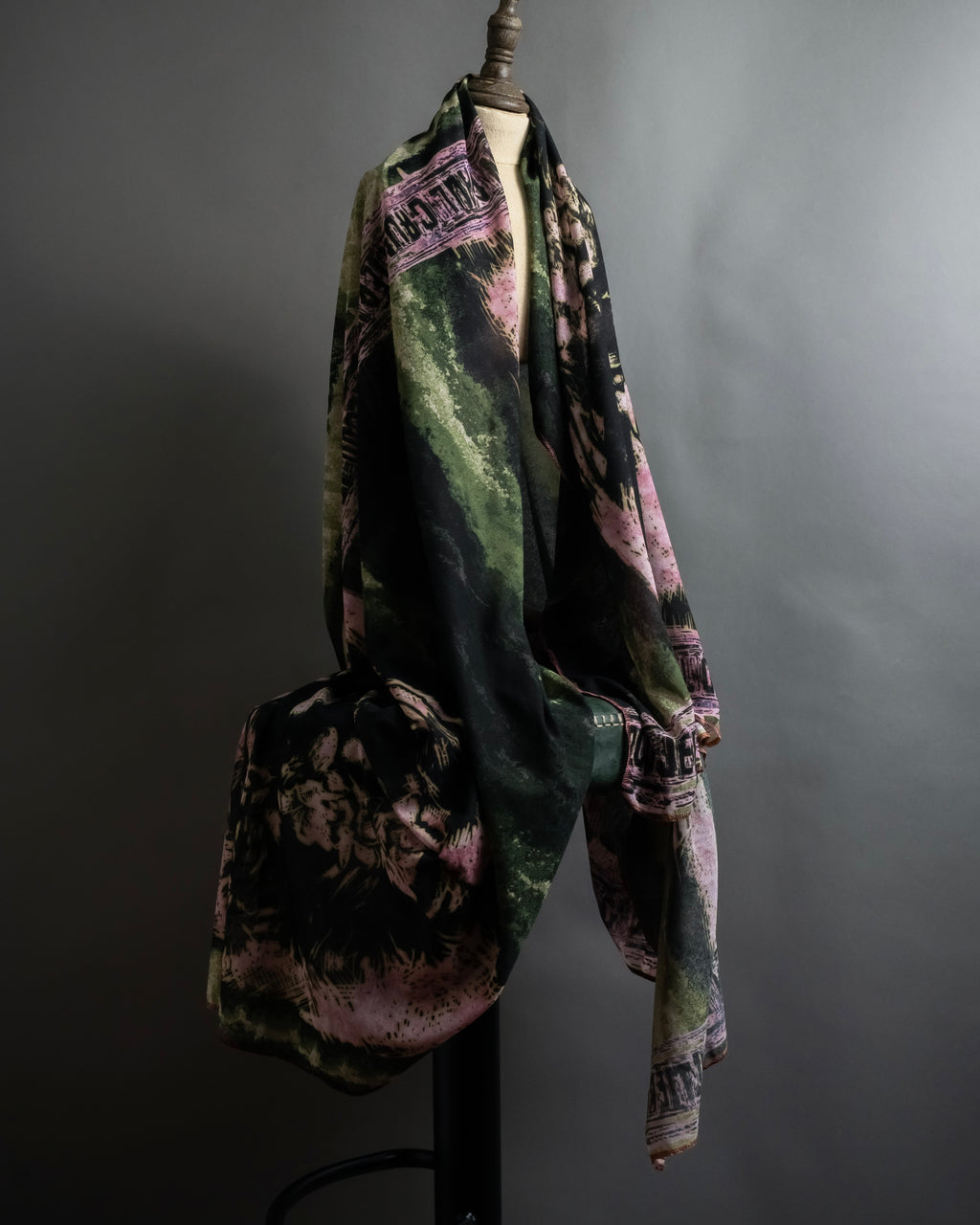 “Jean Paul Gaultier” Printed portrait large scarf